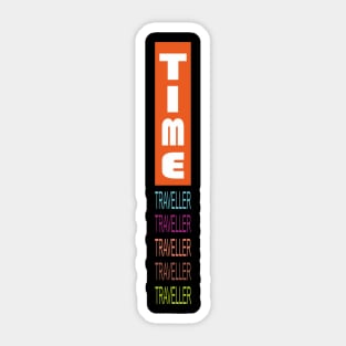 Time Travel Sticker